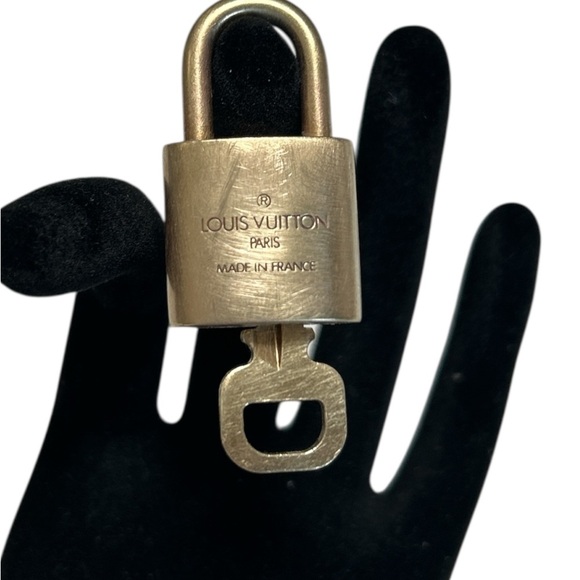 Louis Vuitton Gold Padlock with Key #319 - Picture 2 of 3
